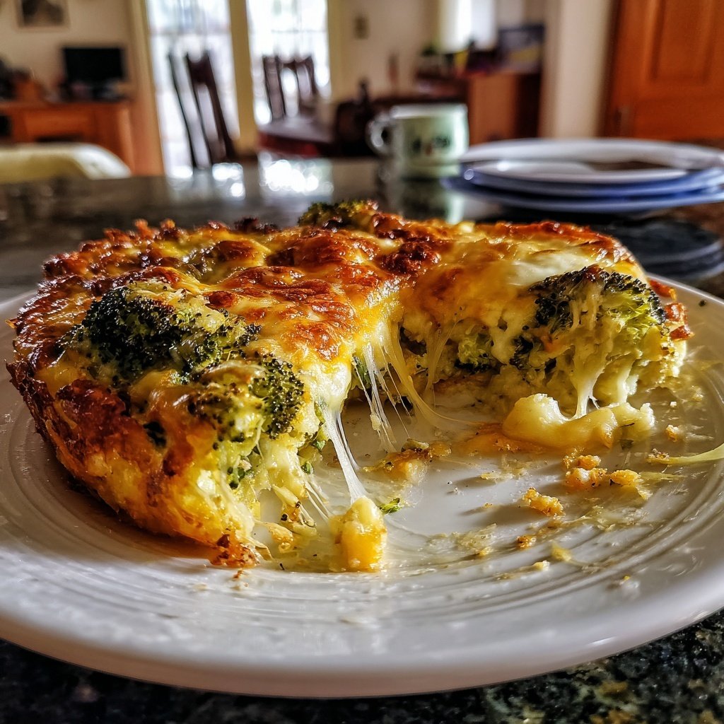 Brokkoli-Auflauf mit Käse