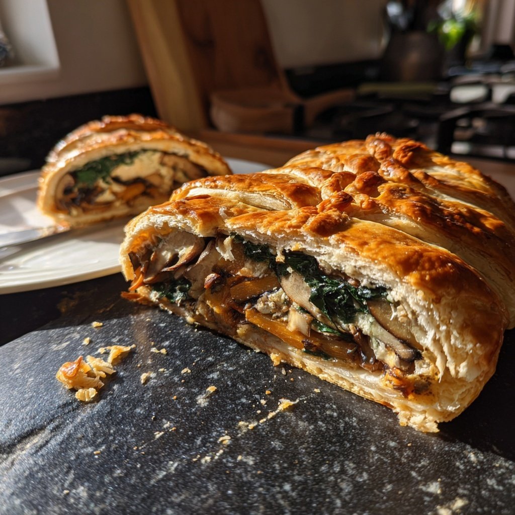 Vegetarisches Valentins-Wellington