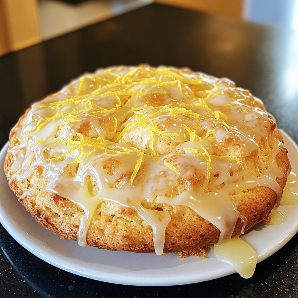 Zitronenkuchen ohne Backpulver