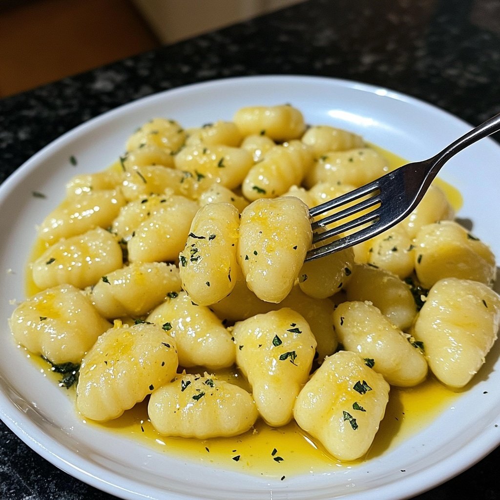 Gnocchi mit Zitronenöl