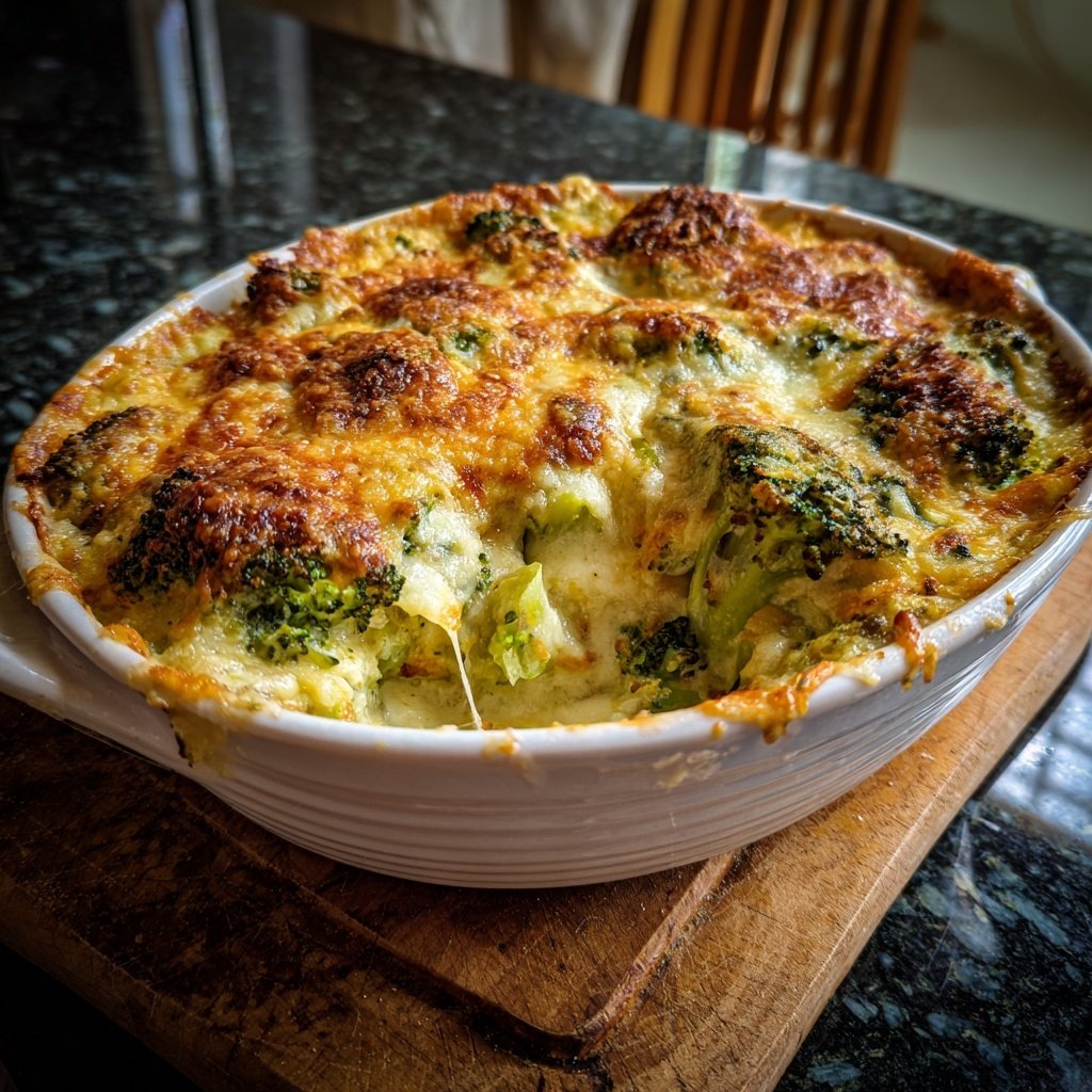 Brokkoli Ricotta Auflauf